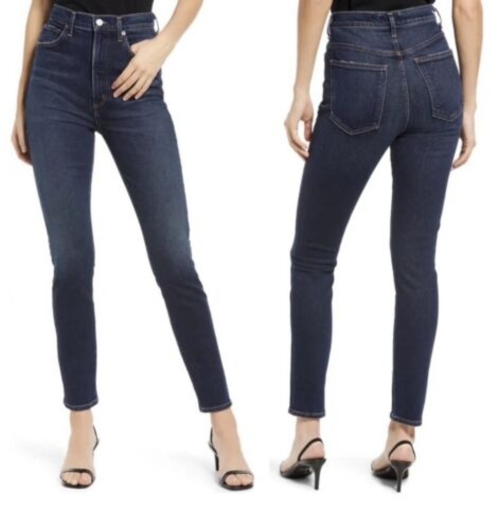 AGOLDE Pinch Waist Skinny Leg Jeans Blue 26